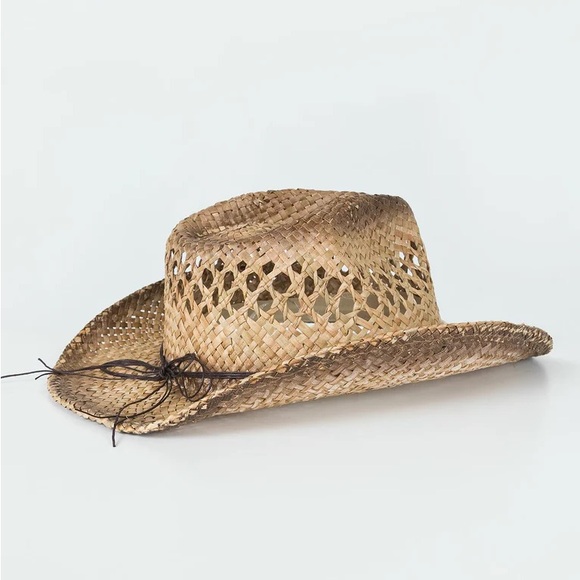 Princess Polly HAYWARD COWBOY HAT BROWN NWT ONE SIZE - Picture 3 of 10